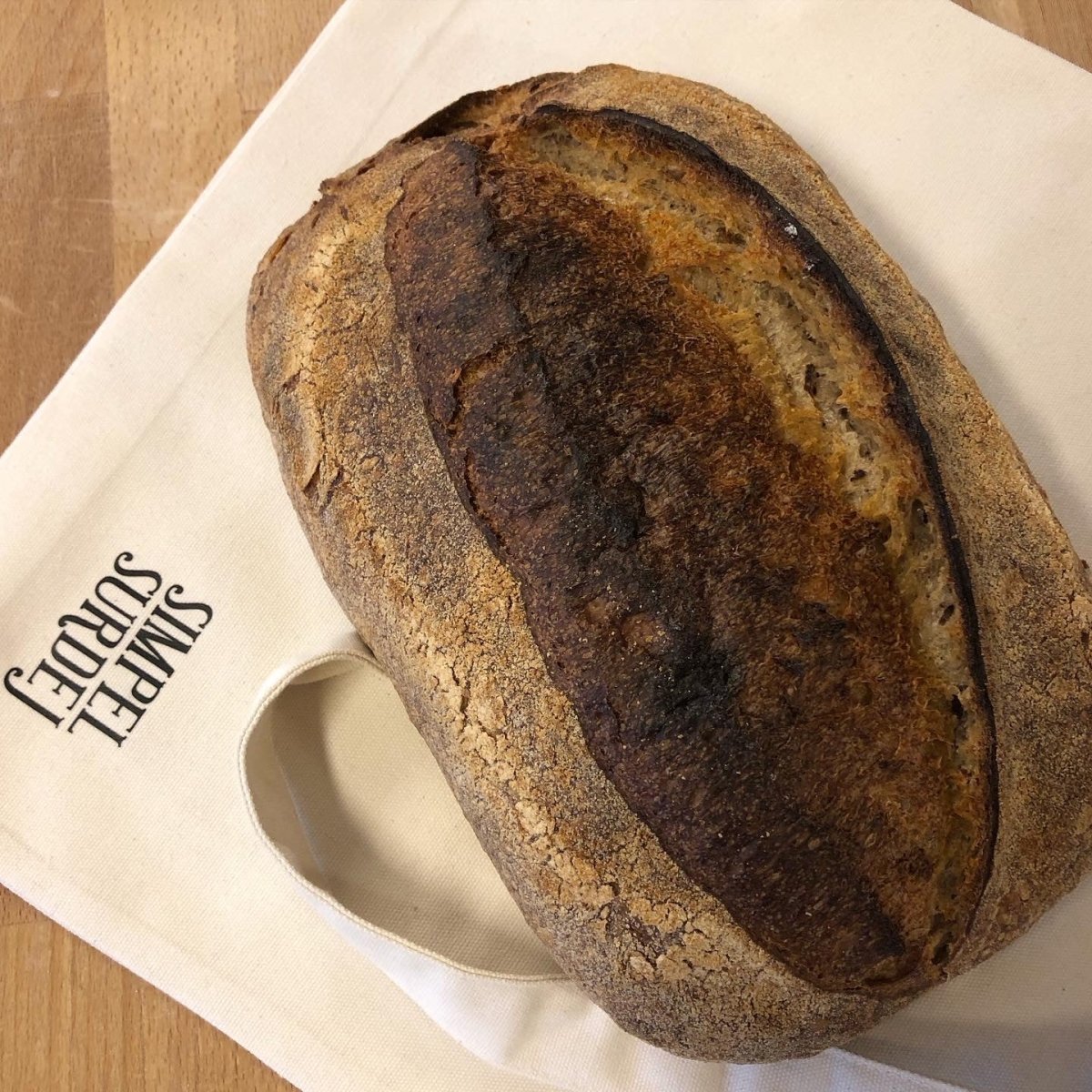 Simpel Surdej Brød-mulepose