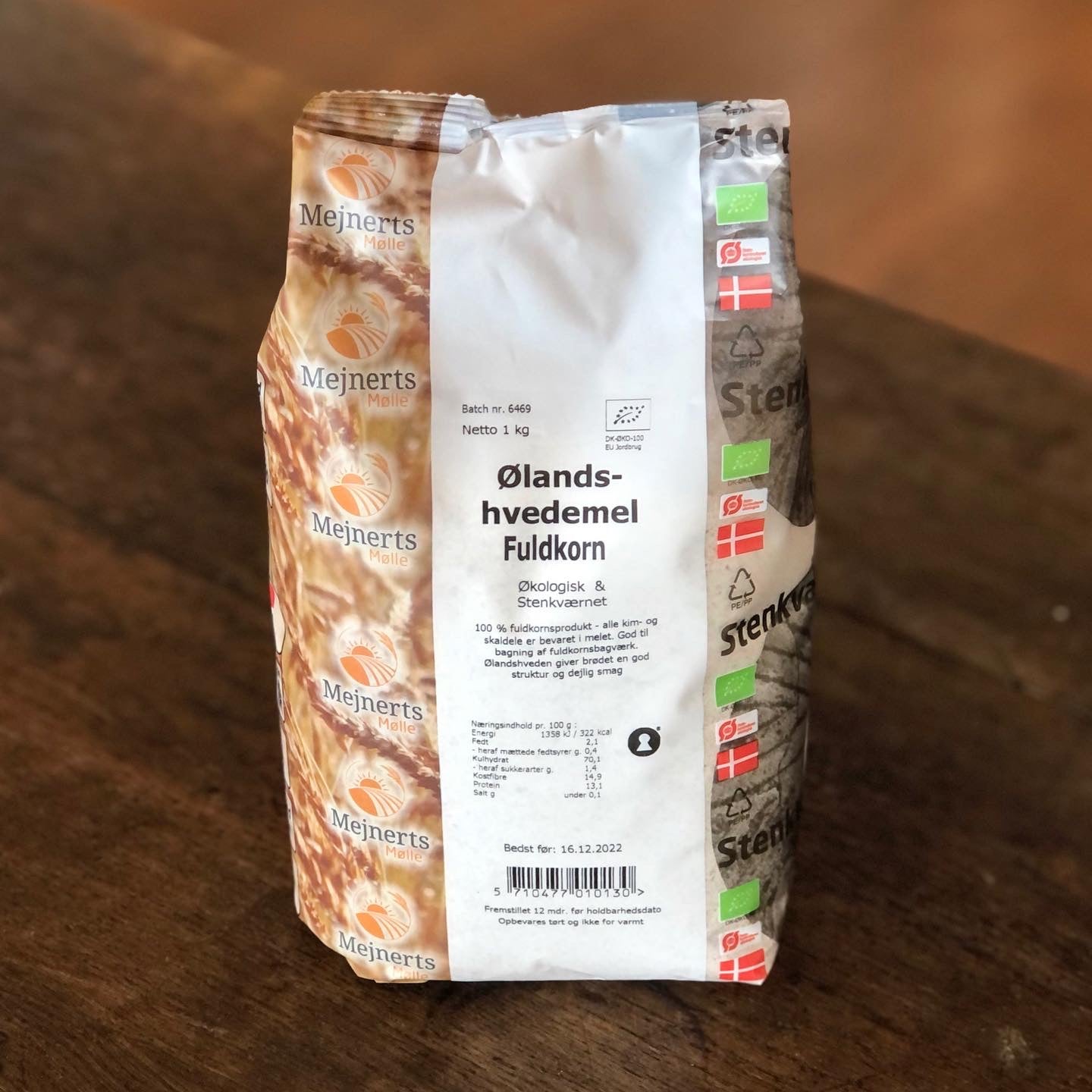 Mejnerts Mølle Whole Grain Naked Spelt (Fuldkorns Ølandshvede)