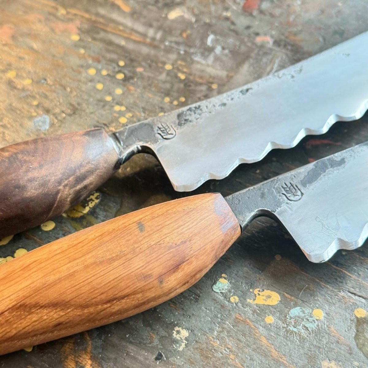 Artisan Bread Knife Oak - SIMPEL - sourdough & coffee