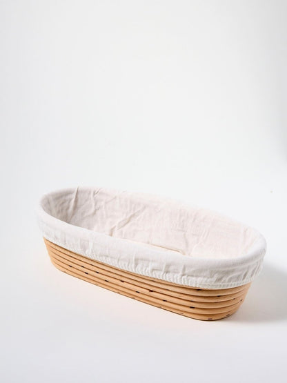 Proofing Basket Oval 1kg Custom Artisan Edition - SIMPEL - sourdough & coffee