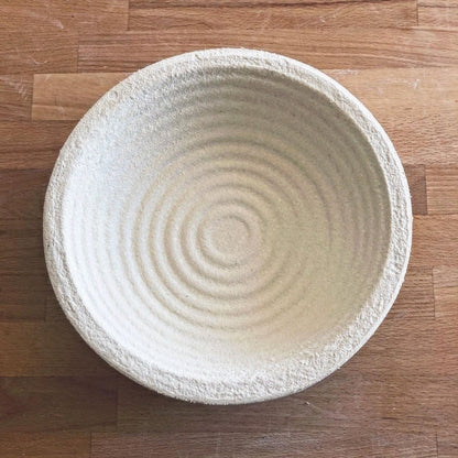 Proofing Basket (Round Grooved) - SIMPEL - sourdough & coffee