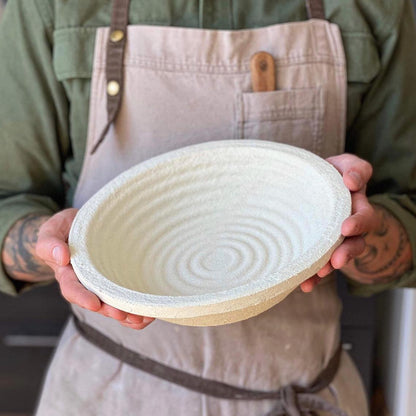 Proofing Basket (Round Grooved) - SIMPEL - sourdough & coffee