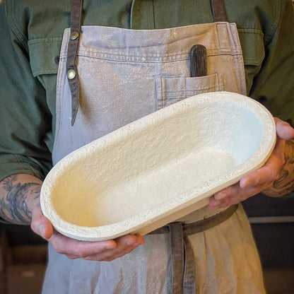 Proofing Basket (Oval Smooth) - SIMPEL - sourdough & coffee