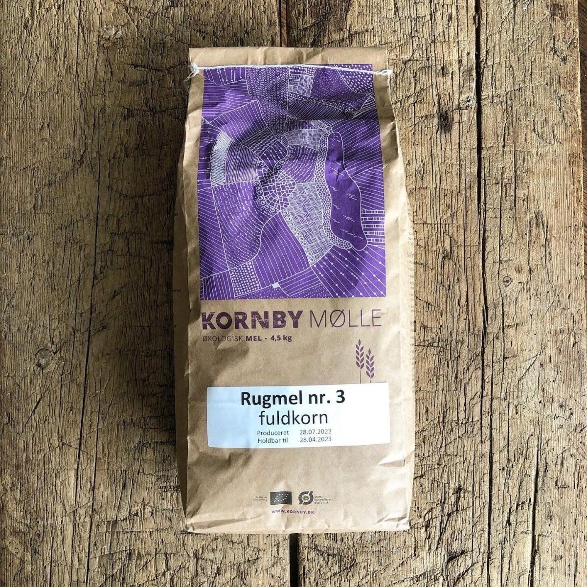 Kornby Mølle Rye Flour BIO 4,5kg - SIMPEL - sourdough & coffee