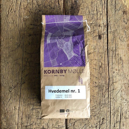 Kornby Mølle Fine Wheat BIO 4,5kg - SIMPEL - sourdough & coffee